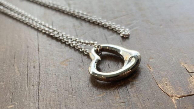 ティファニーのネックレスのチェーン切れ修理後
