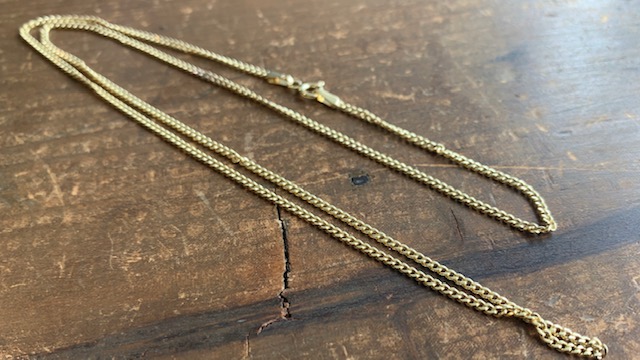 k10ゴールドチェーンの修理