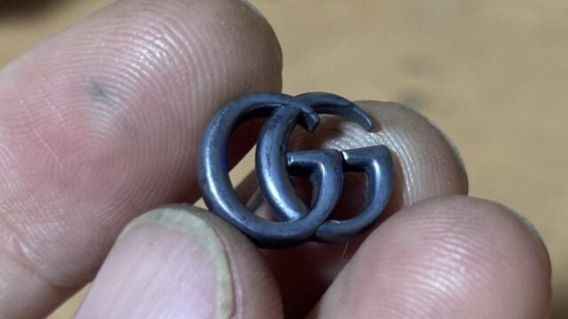 グッチのピアス修理