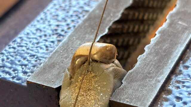 クロムハーツの喜平ブレスレットのコマ詰め