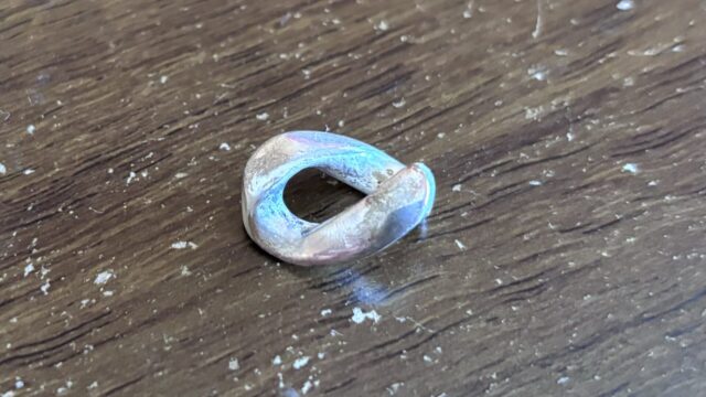 クロムハーツの喜平ブレスレットのコマ詰め