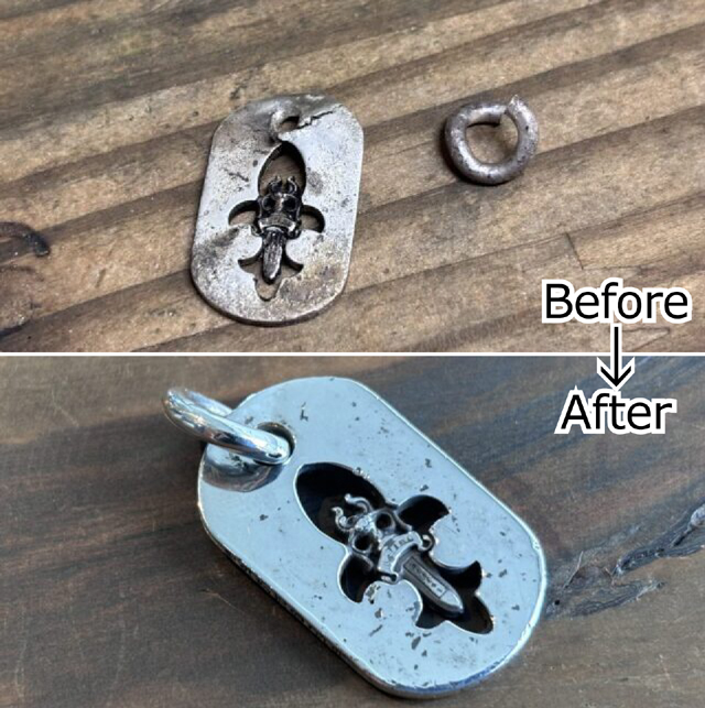 クロムハーツのペンダント修理