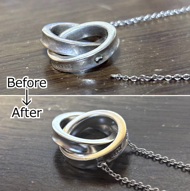 ティファニーのネックレスの修理