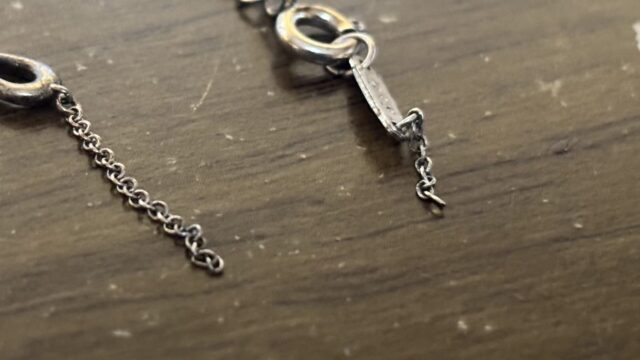 ティファニーのネックレスの修理