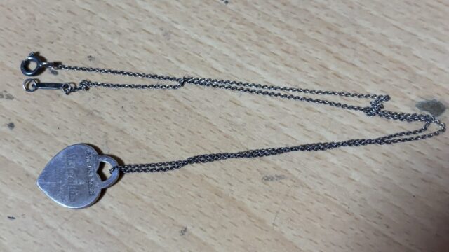 ティファニーの刻印消し修理