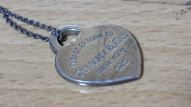 ティファニーの刻印消し修理