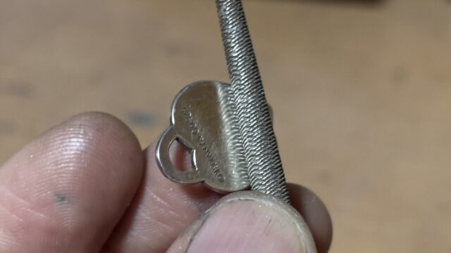 ティファニーの刻印消し修理