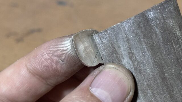 ティファニーの刻印消し修理