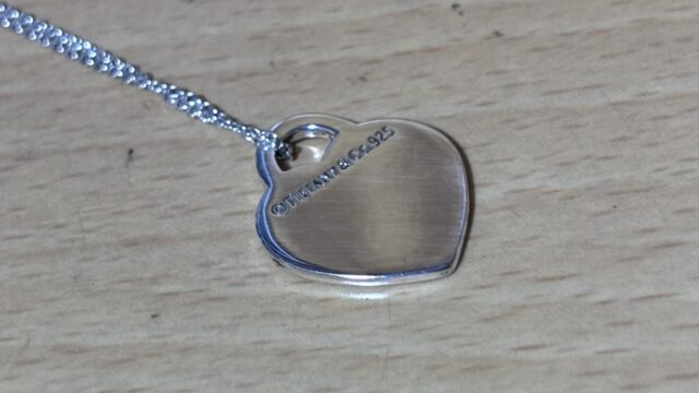 ティファニーの刻印消し修理