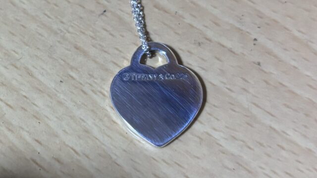 ティファニーの刻印消し修理