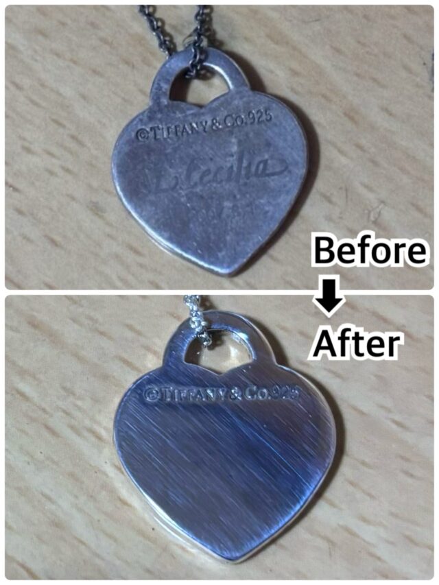 ティファニーの刻印消し修理