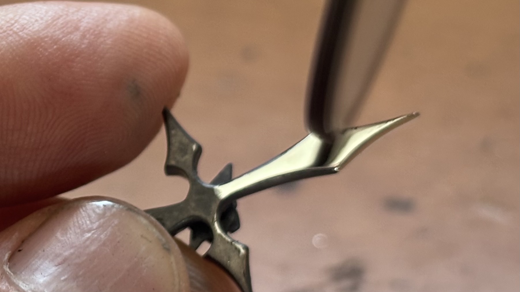十字架ペンダントの製作